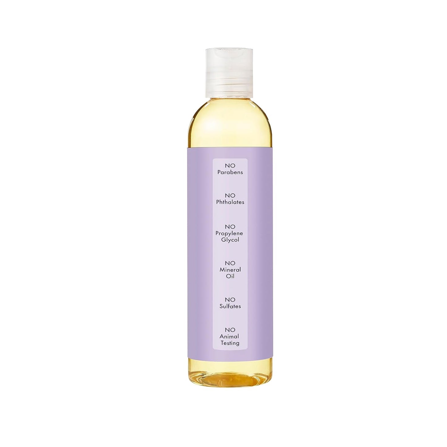 Bath, Body and Massage Oil Lavender Wild Orchid Calming Moisturizer for Sensitive Skin 8 Oz